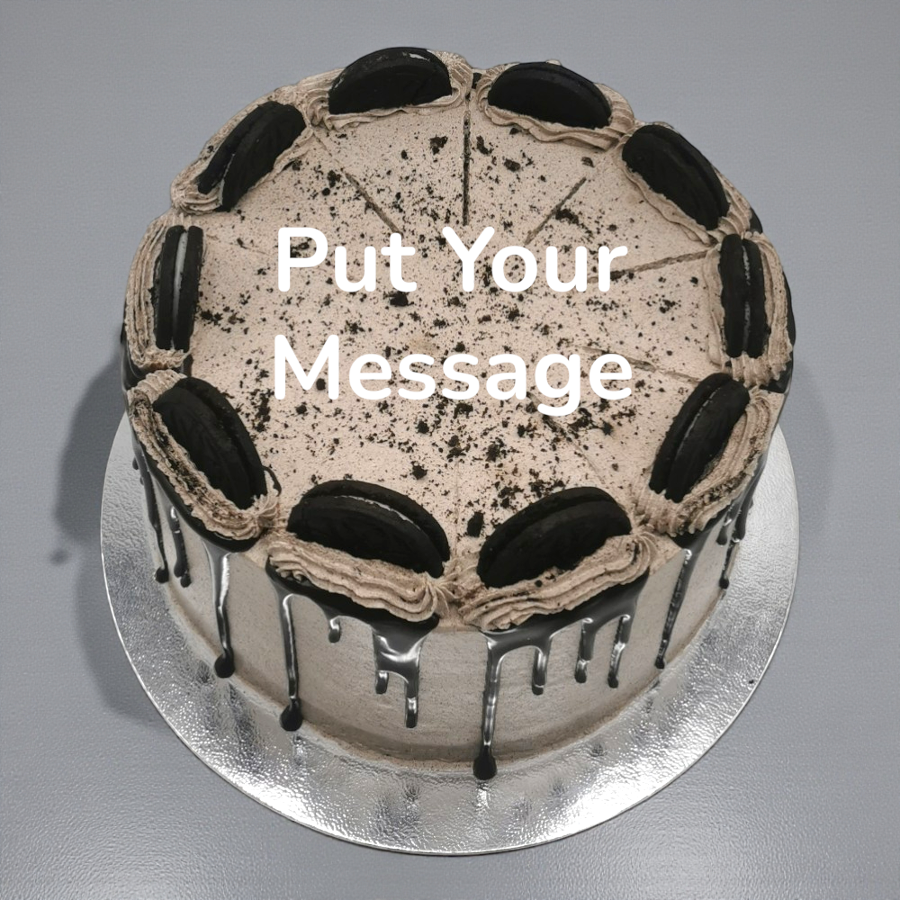 Cookies & Cream Drip Cake - Image 5