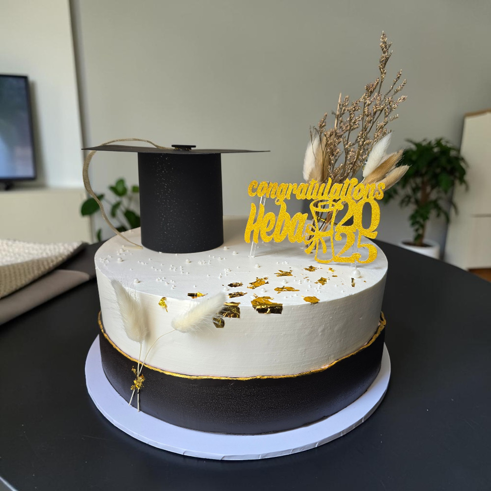 Soft Success Graduation Cake - Image 2