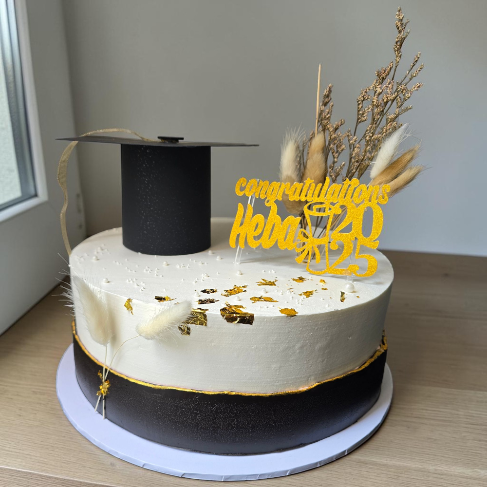 Soft Success Graduation Cake - Image 3