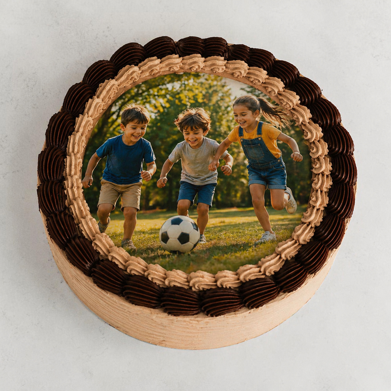 Choco Photo Cake - Image 3